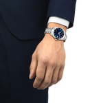 Load image into Gallery viewer, Tissot Gentleman 38mm T165.807.11.041.00 - bracciale e cassa acciaio - quadrante blu con datario
