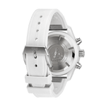 Load image into Gallery viewer, IWC Pilot’s Watch Chronograph 41 Le Petit Prince IW389410 - cinturino gomma bianca - cassa ceramica bianca - quadrante blu con cronografo e datario