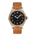 Load image into Gallery viewer, Montblanc 1858 Automatic 116241 - cinturino marrone - cassa acciaio - lunetta bronzo - quadrante nero