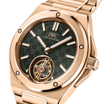 Load image into Gallery viewer, IWC Ingenieur Tourbillon 41 IW345901 - bracciale e cassa oro rosa 18kt - quadrante verde scuro