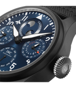 Load image into Gallery viewer, Cinturino in pelle di vitello nero con fibbia deployante in titanio.