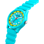 Load image into Gallery viewer, Sector H2O R3251318007 - cassa azzurra in acciaio - cinturino azzurro in plastica - quadrante azzurro/giallo