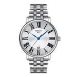 Load image into Gallery viewer, Tissot Carson Premium T058.109.11.036.01 - bracciale e cassa acciaio - quadrante argento con datario