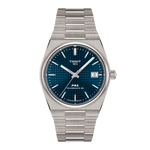 Load image into Gallery viewer, Tissot PRX 38mm Titanio T137.807.44.041.00 - bracciale e cassa acciaio - quadrante blu con datario