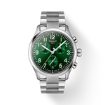 Load image into Gallery viewer, Tissot Chrono L 42mm T116.417.11.092.00 - bracciale e cassa acciaio - quadrante verde con datario e cronografo