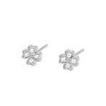 Load image into Gallery viewer, Mabina Orecchini a quadrifoglio con diamanti lab-grown 563901