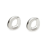 Mabina Orecchini design ondulato in argento 563916