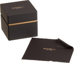 Load image into Gallery viewer, Breil Chrono Lady BW0435 - cassa acciaio nero - cinturino nero in pelle e gomma - quadrante nero con cronografo e datario - box