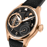 Load image into Gallery viewer, IWC Big Pilot’s Watch Constant Force Tourbillon IW590503 - cassa armor Gold 18kt - cinturino gomma nero - quadrante nero con tourbillon, fasi lunari e indicazione riserva di carica