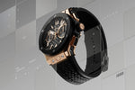 Load image into Gallery viewer, Hublot Big Bang Original King Gold Ceramic 431.OM.1380.RX - cinturino gomma nera - cassa oro rosa 18kt - quadrante nero con cronografo