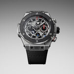 Load image into Gallery viewer, Hublot Big Bang Reloaded Titanium Ceramic 421.NM.1123.NR.RLD - cassa titanio - cinturino in gomma e tessuto nero - quadrante scheletrato