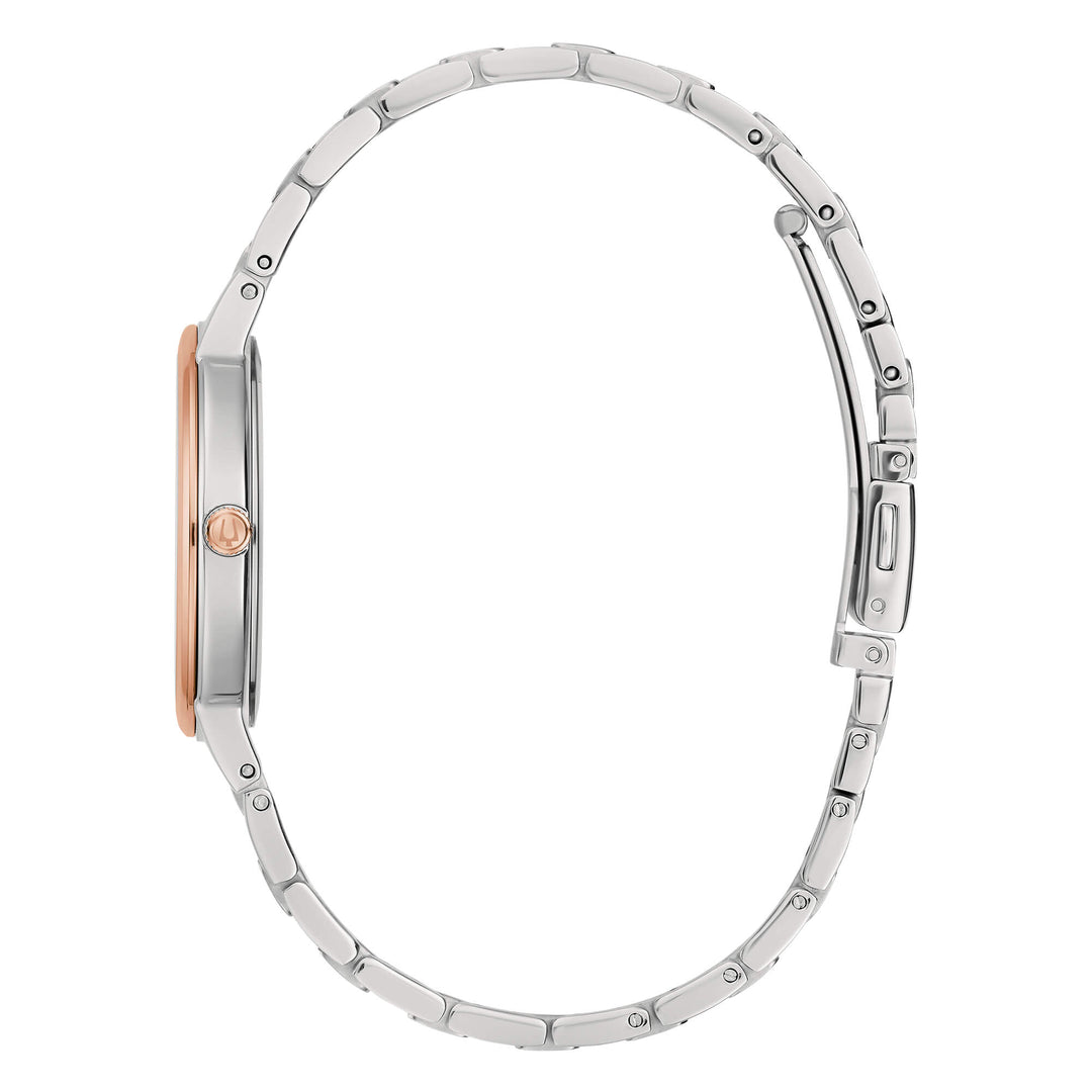 Vetro minerale trasparente dell’orologio Bulova Classic Elegant a protezione del quadrante e cassa resistente all’acqua WR 3 bar