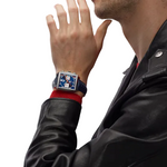 Load image into Gallery viewer, Tag Heuer Monaco Chronograph x Gulf CBL2115.FC6494 - cassa acciaio - cinturino blu - quadrante blu con cronografo e datario