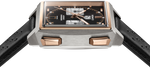 Load image into Gallery viewer, Tag Heuer Monaco Chronograph CDW2150.FC8360 - cassa titanio e oro rosa 18kt - cinturino pelle nero - quadrante nero con datario e cronografo