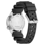 Load image into Gallery viewer, Cinturino in caucciù nero con fibbia ad ardiglione, adatto per immersioni.