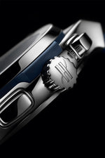 Load image into Gallery viewer, Hublot Classic Fusion Cronograph Titanium Blue 541.NX.7170.RX - cinturino caucciù blu - cassa titanio - quadrante blu con cronografo e datario