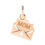 Load image into Gallery viewer, DoDo Ciondolo lettera oro rosa e diamante DMC6020-LETER-DB09R