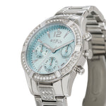 Load image into Gallery viewer, Breil C'est Chic EW0725 - cassa e bracciale acciaio - quadrante azzurro con cronografo e datario