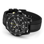 Load image into Gallery viewer, Cinturino nero in caucciù con chiusura ad ardiglione in Breitlight® del Breitling Endurance Pro 44 X82310E51B1S2.