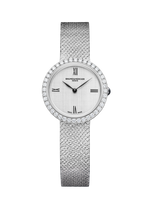 Load image into Gallery viewer, Baume & Mercier Joia de Baume & Mercier 10850 - bracciale e cassa acciaio - quadrante argento