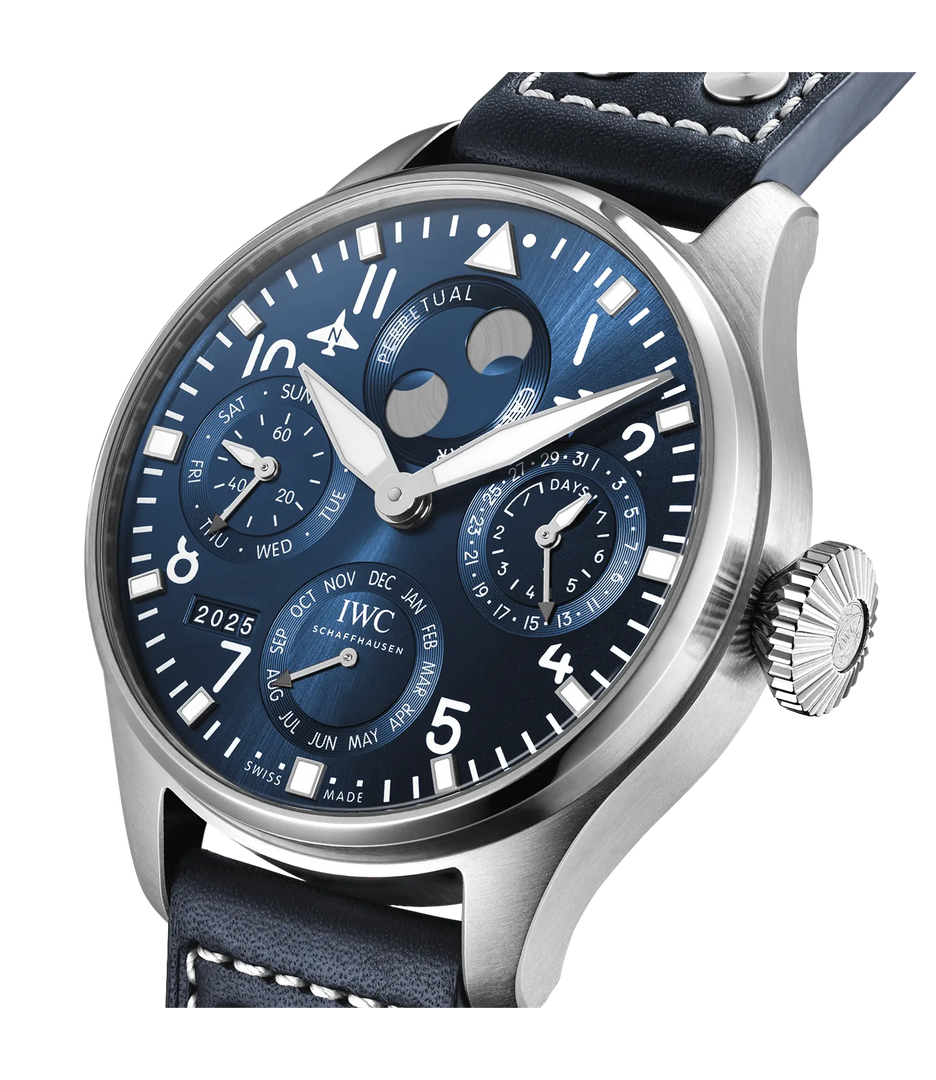 Cinturino in gomma blu con fibbia deployante e sistema EasX-CHANGE.