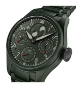 Load image into Gallery viewer, Cinturino in caucciù nero con inserto tessile e fibbia deployante in titanio.