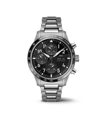 Load image into Gallery viewer, IWC Pilot’s Watch Performance Chronograph 41 AMG IW388304 con cassa in titanio 41 mm e quadrante nero opaco con indici luminescenti.