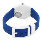 Load image into Gallery viewer, Swatch Squirolino LW152 - cinturino e quadrante blu - cassa bianca