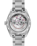 Load image into Gallery viewer, Bracciale in acciaio inox con maglie lucide e satinate e chiusura deployante dell’Omega De Ville Ladymatic Co-Axial