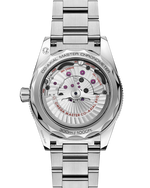 Load image into Gallery viewer, Cassa in acciaio inox da 41 mm con lunetta unidirezionale in alluminio anodizzato blu e scala graduata in Super-LumiNova