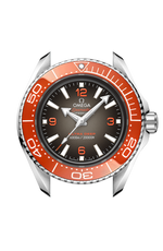 Load image into Gallery viewer, Cassa in O-MEGASTEEL da 45,5 mm con lunetta girevole unidirezionale in ceramica nera lucida con scala graduata Liquidmetal™