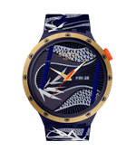 Load image into Gallery viewer, Blue And Golden Lithe Dancer