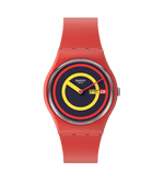 Load image into Gallery viewer, Swatch Concentric Red