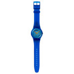 Load image into Gallery viewer, Swatch Brilliantly Blue SO29S102 - cassa plastica blu - cinturino silicone blu - quadrante azzurro