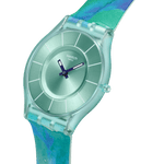 Load image into Gallery viewer, Swatch Paradise mist SS08G111 - cassa e quadrante azzurro - cinturino silicone