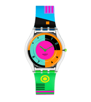 Swatch Neon Hot Racer SS08K119 - ispirazione anni '80