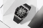 Load image into Gallery viewer, Hublot Spirit Of Big Bang Titanium Ceramic 642.NM.0170.RX - cassa titanio - lunetta ceramica nera - cinturino caucciù nero - quadrante scheletrato