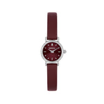 Load image into Gallery viewer, Breil Darling TW2021 - cassa acciaio - cinturino in pelle rosso bordeaux e quadrante rosso bordeaux