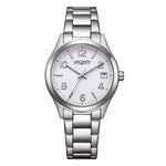 Load image into Gallery viewer, Vagary Timeless IB9-611-11 con cassa in acciaio da 32 mm e quadrante bianco elegante.