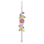 Load image into Gallery viewer, Swatch The charm of mom YSZ101G - bracciale e cassa acciaio - quadrante rosa