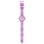 Load image into Gallery viewer, Flik Flak DISCO TIME FPNP177 - rosa - cinturino metallizzato con sfere stroboscopiche