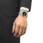 Load image into Gallery viewer, Tissot Gentleman 38mm T165.807.11.091.00 - bracciale e cassa acciaio - quadrante verde con datario