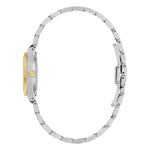 Load image into Gallery viewer, Bulova Super Seville 98L335 - bracciale e cassa acciaio e oro giallo - quadrante bianco