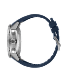 Load image into Gallery viewer, Cinturino in caucciù blu con sistema cambio rapido EasX-CHANGE e fibbia ad ardiglione.