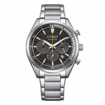 Load image into Gallery viewer, Citizen Sport Crono CA4700-50E - bracciale e cassa acciaio - quadrante grigio con crono e datario
