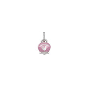 Chantecler Ciondolo Et Voilà Campanella 41887 - smalto rosa