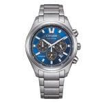 Load image into Gallery viewer, Citizen Super Titanio Crono CA4750-51L - bracciale e cassa titanio - quadrante blu con datario e cronografo