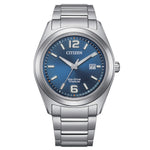 Load image into Gallery viewer, Citizen Uomo Super Titanio 1640 AW1641-81L - bracciale e cassa super titanio - quadrante blu datario