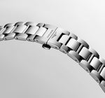 Load image into Gallery viewer, Longines Conquest L3.759.4.58.6 - cassa e bracciale acciaio - quadrante nero con datario