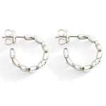 Load image into Gallery viewer, Primo piano degli orecchini Dodo DOC5000 con finitura lucida e forma a cuore.